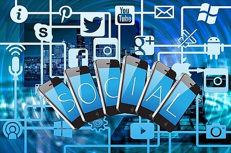 Social Media Vielfalt