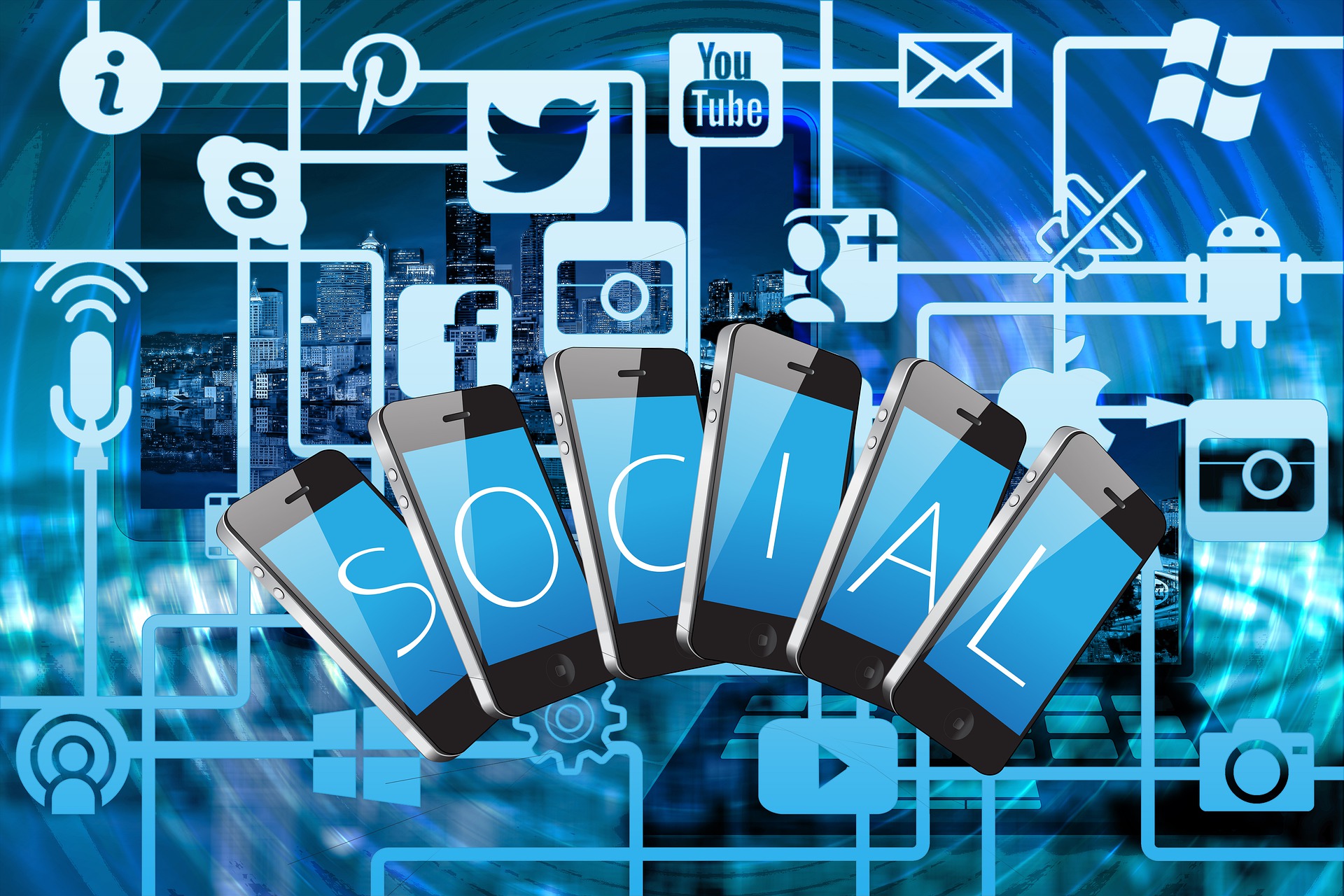 Social Media Vielfalt